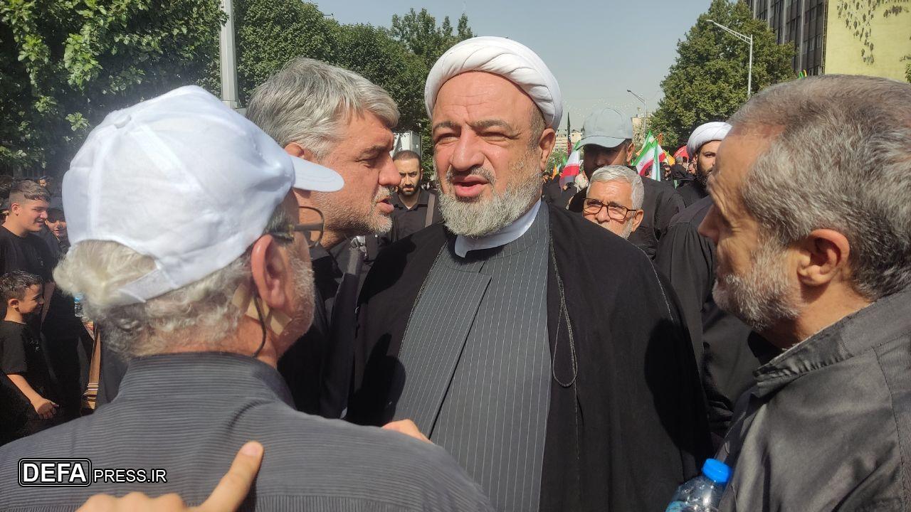 حضور حماسی تهرانی‌ها در بدرقه «شهدای اقتدار ملی»