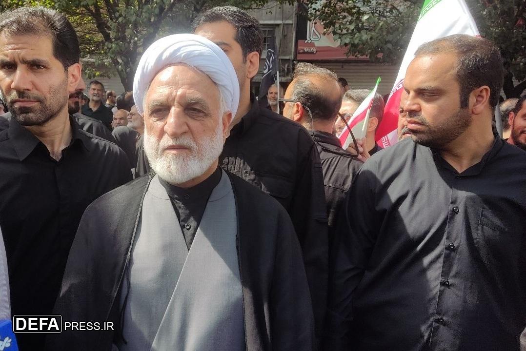 رئیس قوه قضاییه: سران قوا در کنار مردم آماده جانفشانی برای انقلاب و کشور هستند