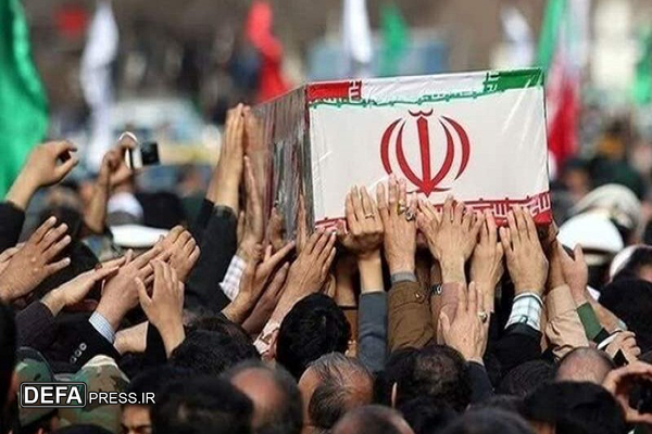 تشییع پیکر سه شهید در کرمانشاه، هرسین و سنقر