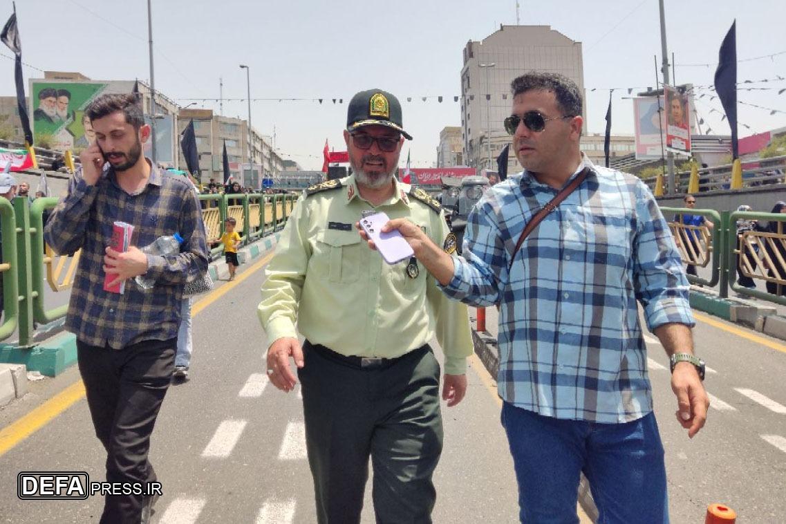 سردار مهری: ایرانیان برای نابودی جنایتکاران عالم و استکبار جهانی لحظه شماری می‌کنند