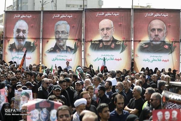 اعلام زمان تدفین فرماندهان شهید در بهشت زهرا (س)