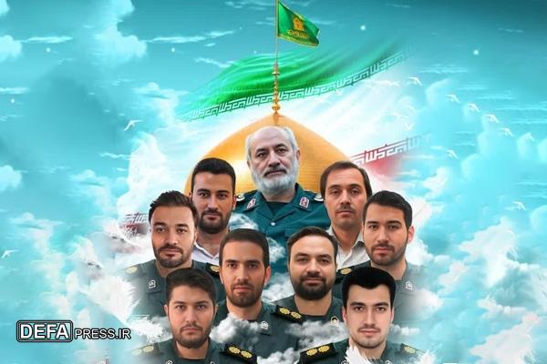 برگزاری مراسم بزرگداشت شهدای مشهدی تجاوز رژیم صهیونیستی