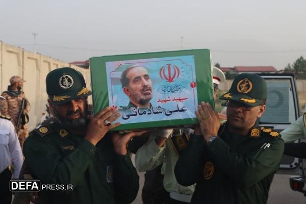 استقبال باشکوه مردم همدان از پیکر سپهبد شهید «علی شادمانی»