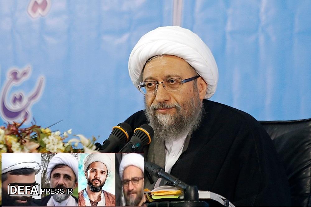 آیت‌الله آملی لاریجانی: شهدای روحانی جلوه‌ای دیگر از امتزاج علم، دین و جهاد را به ثبت رساندند