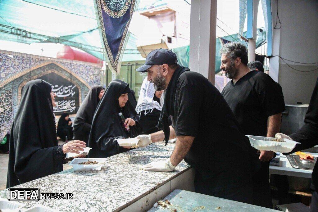 همدلی فرهنگی در موکب هنرمندان ایران زمین
