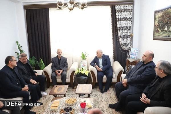 دیدار استاندار مازندران با پدر شهید «باکویی کتریمی» + تصاویر