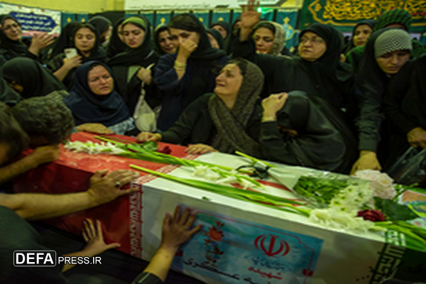 گلستان شهید سه ساله را به آغوش کشید