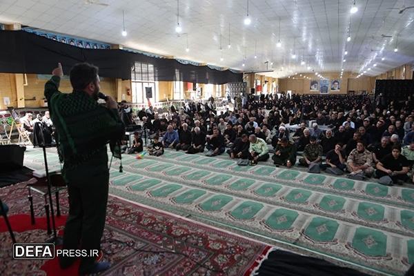 مراسم گرامیداشت سرداران و دانشمندان شهید و شهدای حمله صهیونیست‌ها به ستاد فرماندهی امام حسن مجتبی (ع)