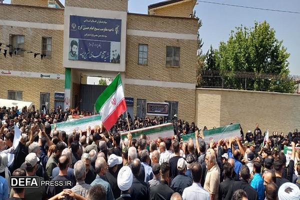 ۴۱ شهید در حمله تروریستی رژیم صهیونیستی درکرج