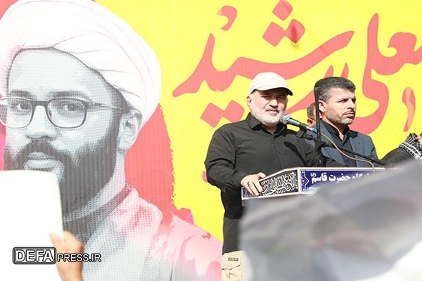 خوزستانی‌ها شهید رشیدشان را تا بهشت بدرقه کردند + تصاویر