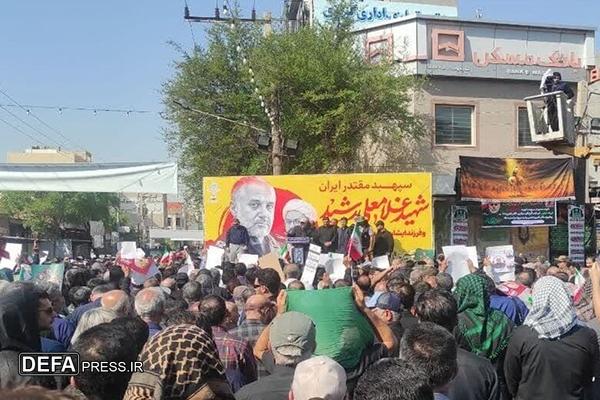 خوزستانی‌ها شهید رشیدشان را تا بهشت بدرقه کردند + تصاویر