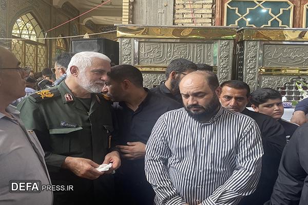 سردار مرادحاجتی: لیاقت سردار رشید فقط همین درجه رفیع شهادت بود