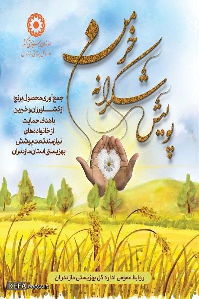 پویش «شکرانه خرمن»؛ فرصتی برای همدلی و حمایت از مددجویان بهزیستی مازندران