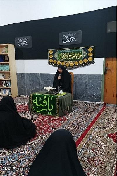 برگزاری مراسم روضه و عزاداری سیدالشهدا (ع) در آمل+ تصاویر