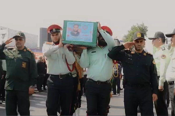 کلیپ/ تشییع پیکر شهید «صالحی» در آمل