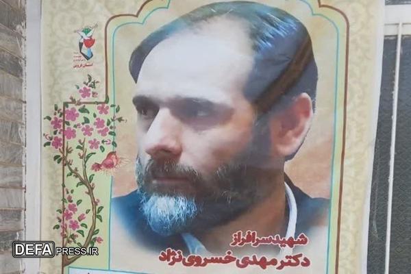 فرماندهان لشکر ۱۶ زرهی قزوین با مادر شهید «خسروی نژاد» دیدار کردند
