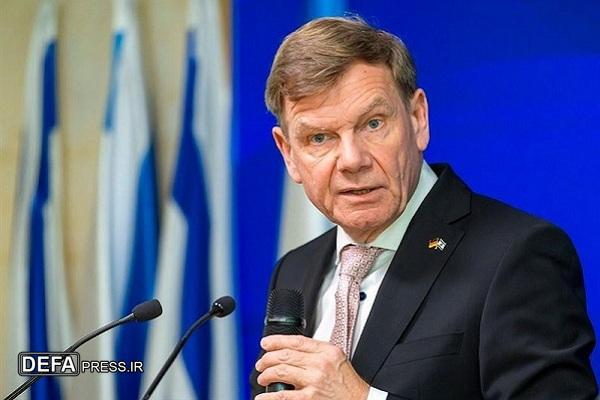 دفاع تمام قد وزیر خارجه آلمان از رژیم جنایتکار صهیونیستی