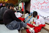توصیه‌های هلال‌احمر درباره گرمازدگی زائران اربعین