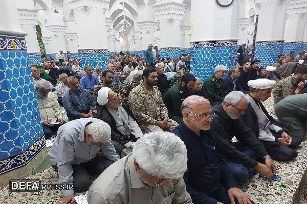خطیب جمعه یزد: زبان اقتدار اهل‌بیت (ع) الگوی مسئولان در مواجهه با مستکبران است+ تصاویر