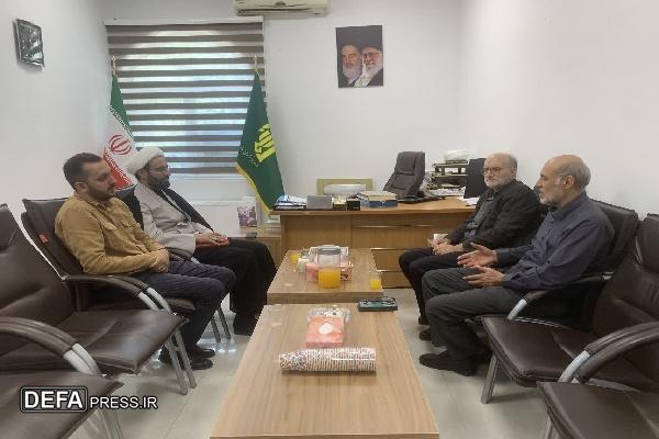 مدیر ستاد اقامه نماز کردستان با رئیس شورای سیاست‌گذاری ائمه جمعه دیدار کرد