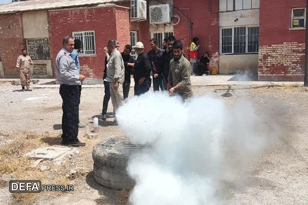 برگزاری کارگاه آموزشی مهارتی ایمنی در موزه دفاع مقدس و مقاومت آبادان