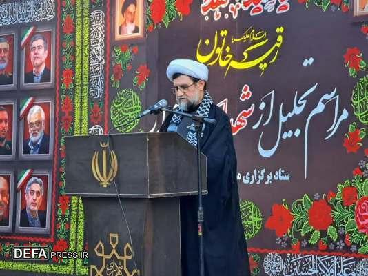 مراسم اربعین شهدای اقتدار ایران اسلامی در شاهرود+عکس