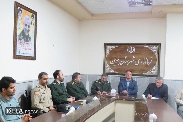 برگزاری نشست شورای هماهنگی حفظ آثار دفاع مقدس و مقاومت شهرستان جوین+ تصاویر