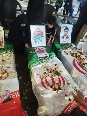 مراسم اربعین شهید قاری قرآن، سرهنگ پاسدار «مصطفی مرآتی» در گلزار شهدای ملارد برگزار شد