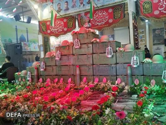 مراسم اربعین شهید قاری قرآن، سرهنگ پاسدار «مصطفی مرآتی» در گلزار شهدای ملارد برگزار شد