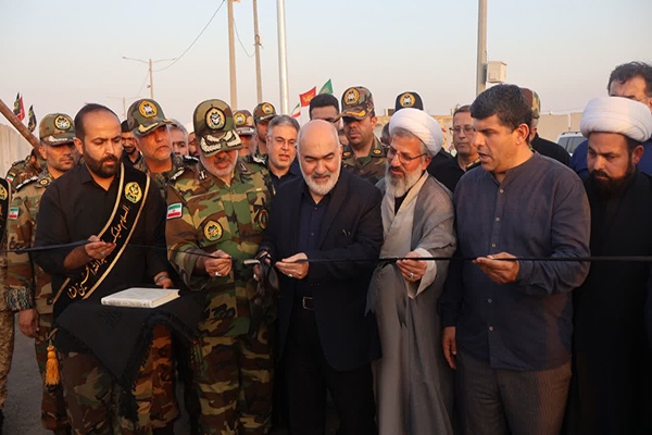 افتتاح بیمارستان صحرایی جنوب غرب ارتش در مرز چذابه