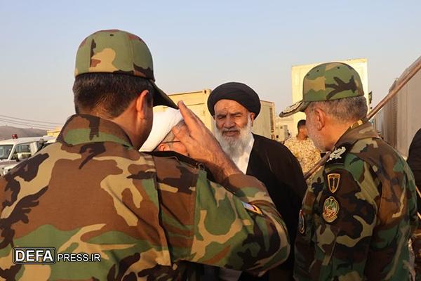 افتتاح بیمارستان صحرایی جنوب غرب ارتش در مرز چذابه