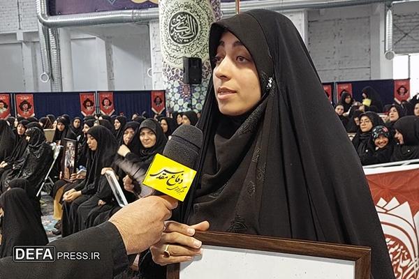 روایت همسر شهیدی که فرزندانش را با یاد رقیه (س) آرام می‌کند