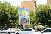 اکران شهری تصویر «فرمانده آزادگان»؛ گرامیداشت اسماعیل هنیه در تهران