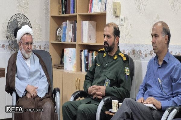 ابرکوه پیشگام در انتصاب فرماندار به عنوان رئیس شورای حفظ آثار دفاع مقدس+تصاویر