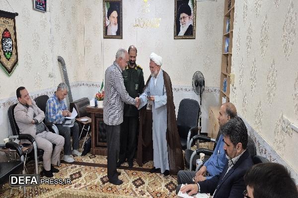 ابرکوه پیشگام در انتصاب فرماندار به عنوان رئیس شورای حفظ آثار دفاع مقدس+تصاویر