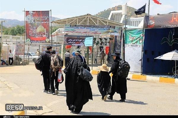 پذیرش زائران اربعین از فردا در مرز باشماق مریوان انجام می‌شود