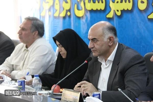 ولدی: بروجرد در جنگ ۱۲ روزه با تقدیم ۹ شهید افتخار آفرین شد