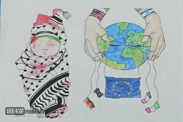 پویش «با کودکان غزه» در کردستان به اجرا درآمد