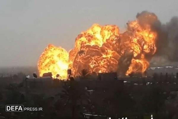 بمباران مقر هلال احمر غزه توسط رژیم صهیونیستی