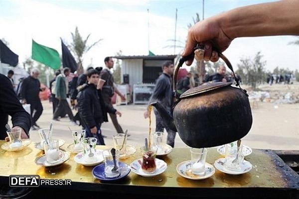 برپایی ۵ موکب نیشابور در مسیر پیاده‌روی اربعین