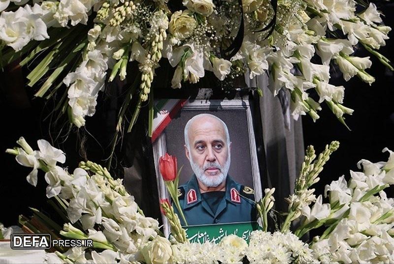 مراسم اربعین شهادت سپهبد رشید و سرلشکر نصیرباغبان برگزار شد