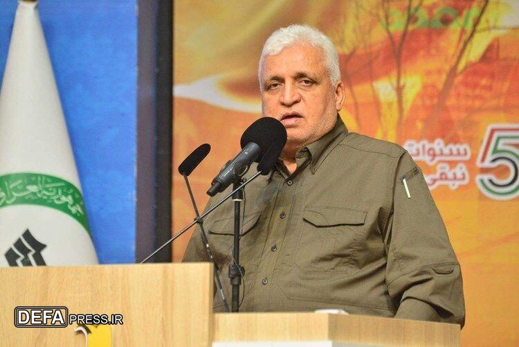 رئیس سازمان بسیج مردمی عراق: تصویب قانون الحشد الشعبی مسئولیتی ملی است