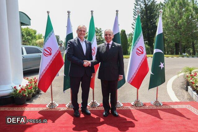 نخست‌وزیر پاکستان: دیداری صمیمانه با رئیس‌جمهور پزشکیان داشتم
