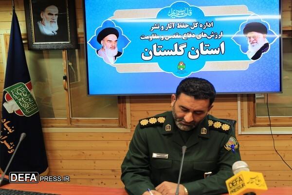 مدیرکل حفظ آثار دفاع مقدس استان گلستان روز خبرنگار را تبریک گفت