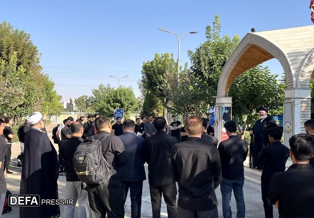 شرکت در آیین جهانی اربعین به‌عنوان برنامه فرهنگی دانشگاه فرهنگیان