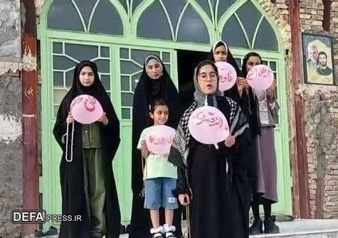 کودکان زاهدانی با کودکان مظلوم غزه همدردی کردند