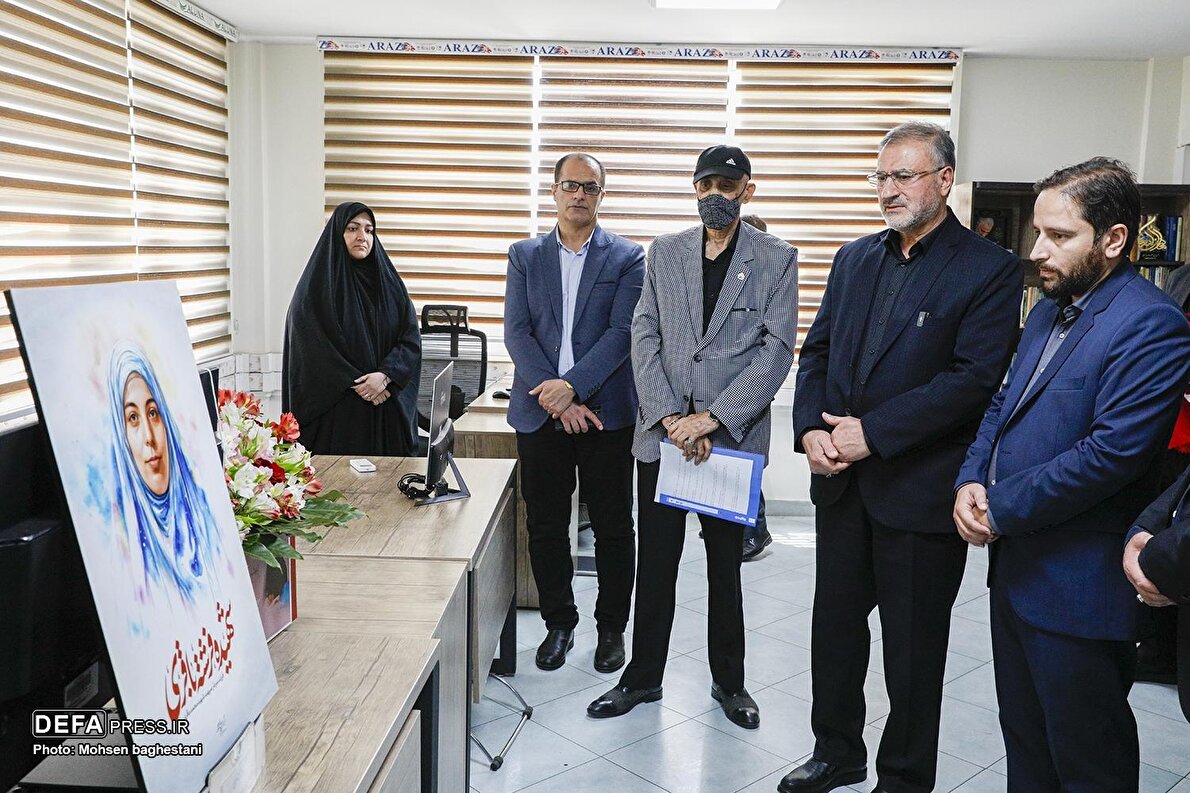 بازدید معاون فرهنگی‌ بنیاد شهید از خبرگزاری دفاع مقدس