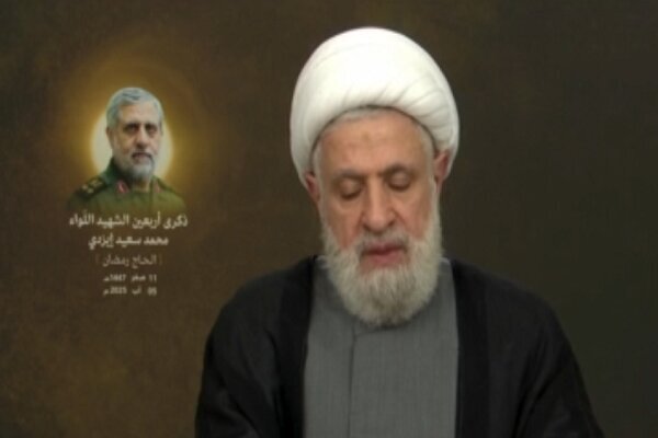 سخنرانی شیخ نعیم قاسم آغاز شد