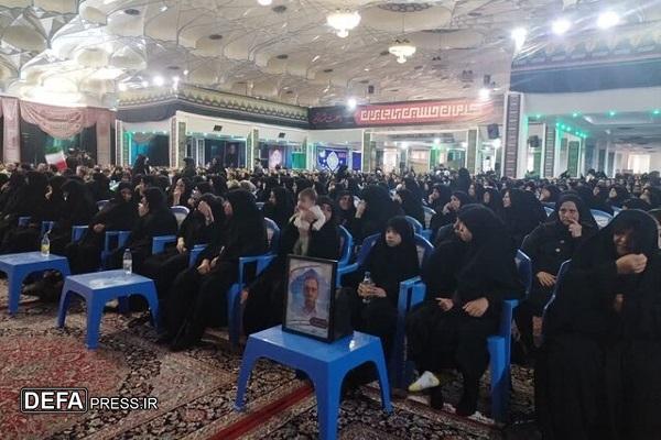 مراسم اربعین شهدای اقتدار استان کرمان برگزار شد
