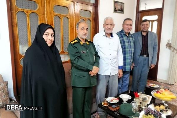 دیدار مدیرکل حفظ آثار و نشر ارزش‌های دفاع مقدس و مقاومت خراسان جنوبی، با خبرنگار  پیشکسوت انقلاب اسلامی و دفاع مقدس